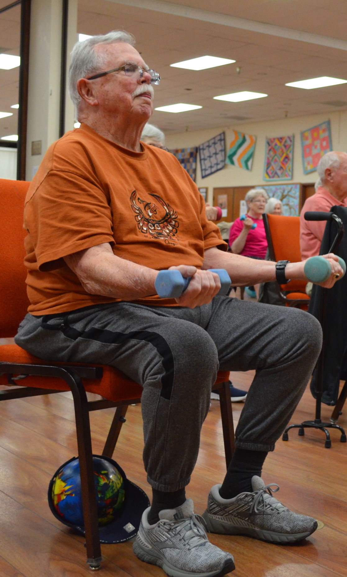 Helping balance Parkinson's: Caring instructor, students unite